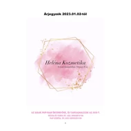 Heléna Kozmetika árjegyzék