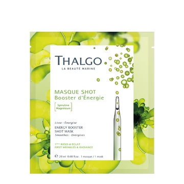 Thalgo Energy Booster Shot Mask - energizáló, méregtelenítő fátyolmaszk 20ml