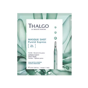 THALGO EXPRESS PURITY SHOT MASK - TISZTÍTÓ HATÁSÚ FÁTYOLMASZK 20 ML