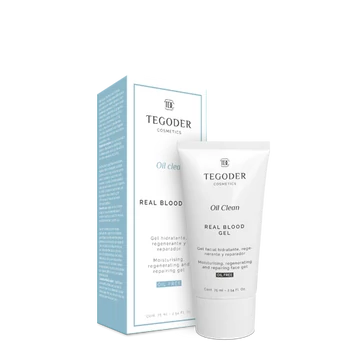 TEGODER Oil Clean Real Blood Gel Heges, zsíros és problémás bőr 75 ml
