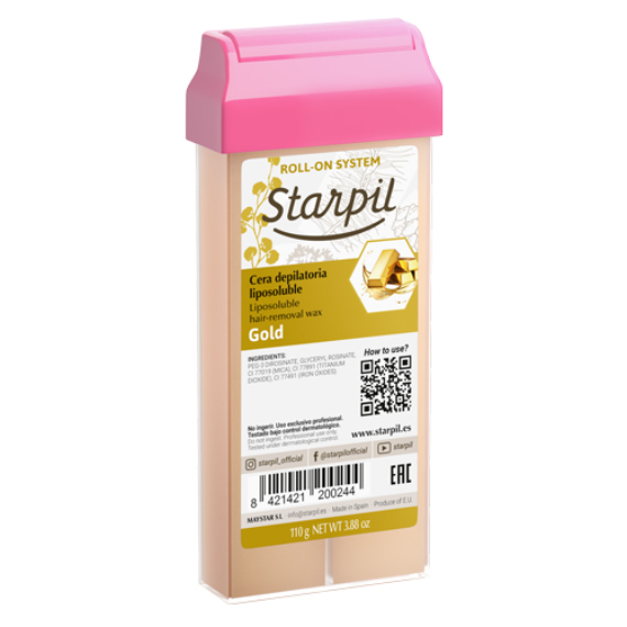 STARPIL WAX Gold (arany) Roll-On Wax Szőrtelenítés 100 ml