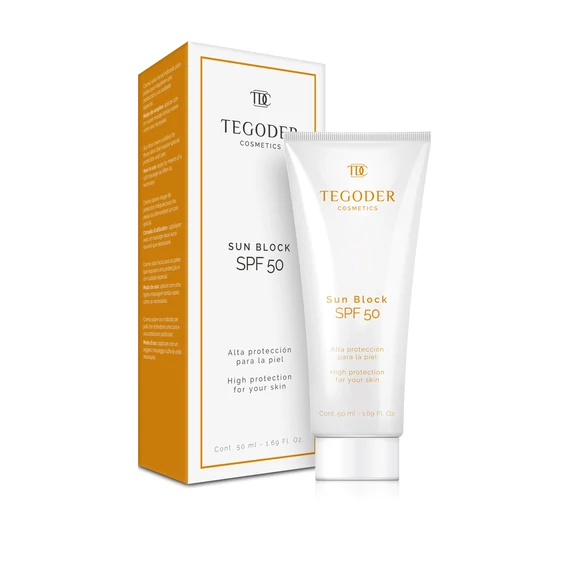 TEGODER Sun Block SPF50 Minden bőrtípusra 50 ml