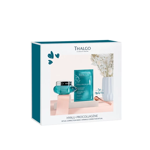 THALGO Hyalu-Procollagéne Gift Box 2022 Limitált termékek 50+2x2 patch + ball