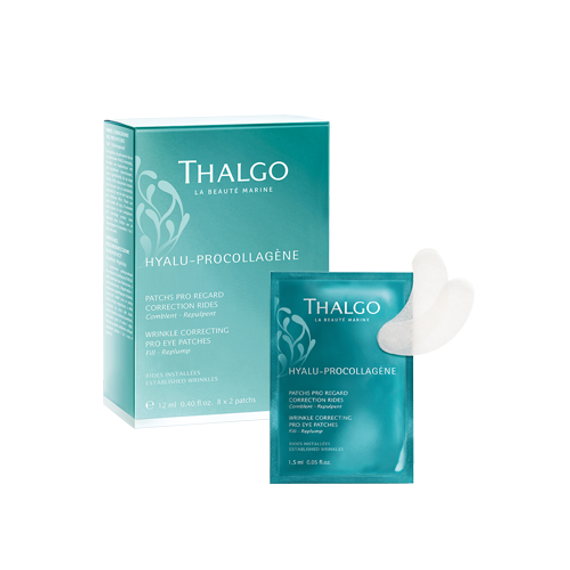 THALGO Wrinkle Correcting Pro Eye Patches Hyalu-Procollagéne 8 pár