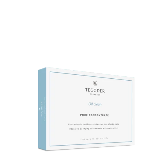 TEGODER Oil Clean Pure Concentrate Heges, zsíros és problémás bőr 14x4 ml