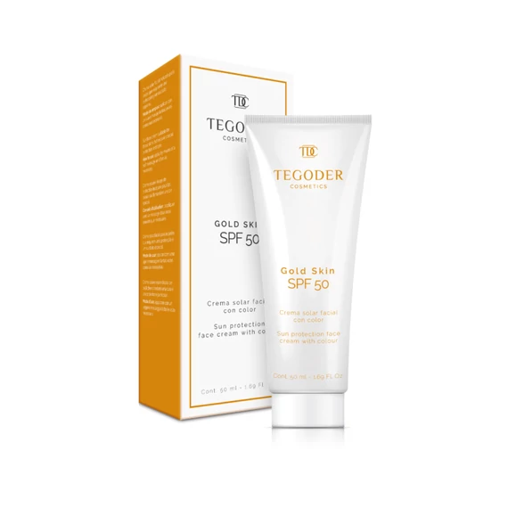 TEGODER Gold Skin SPF50 Minden bőrtípusra 50 ml